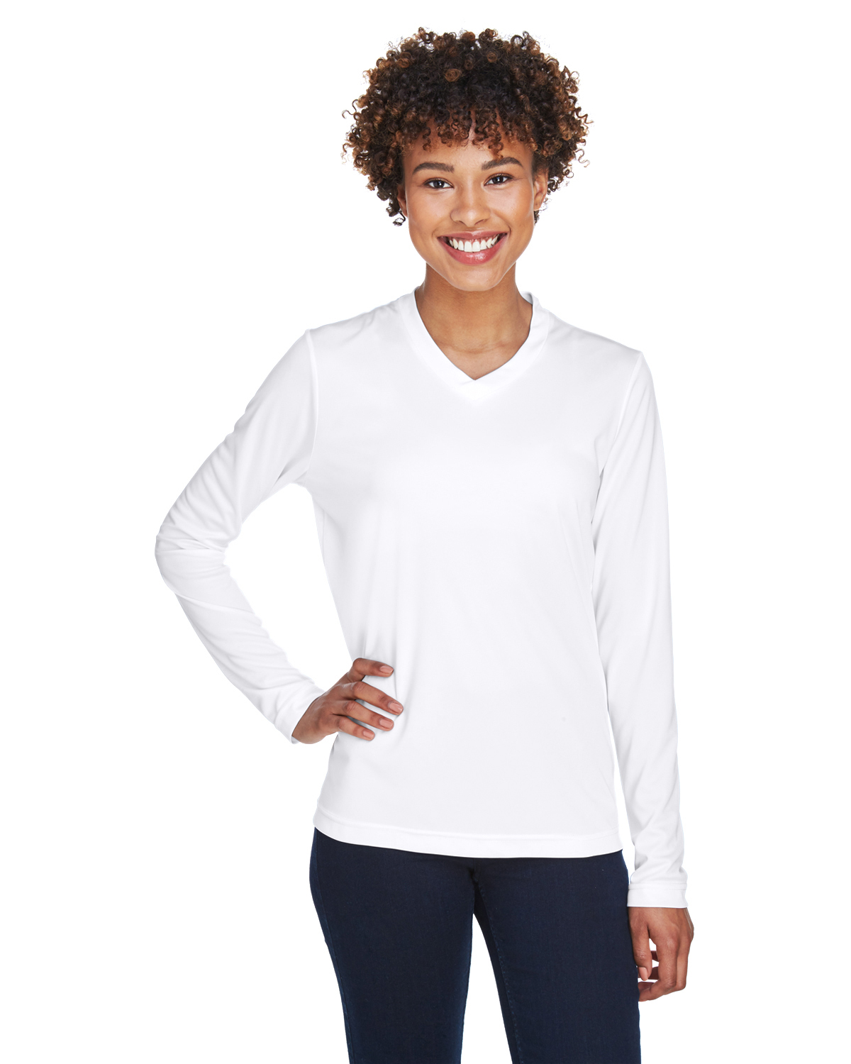 Team 365 TT11WL Women's Zone Performance Long-Sleeve T-Shirt