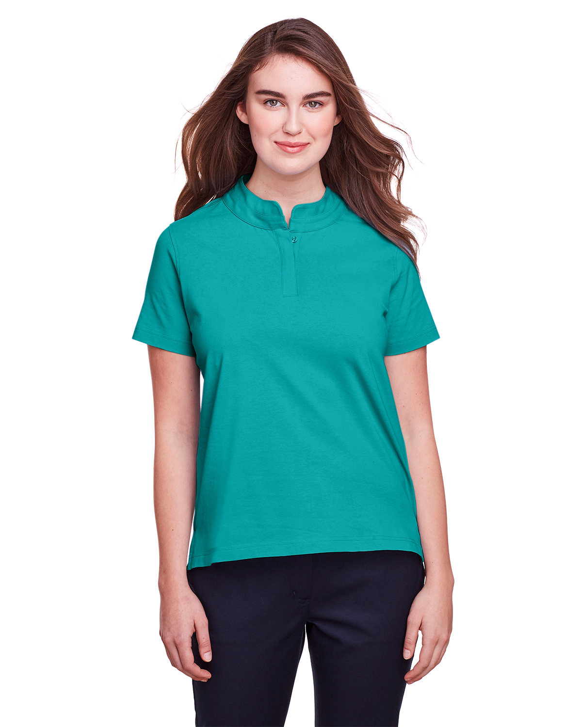UltraClub UC105W Women's Lakeshore Stretch Cotton Performance Polo