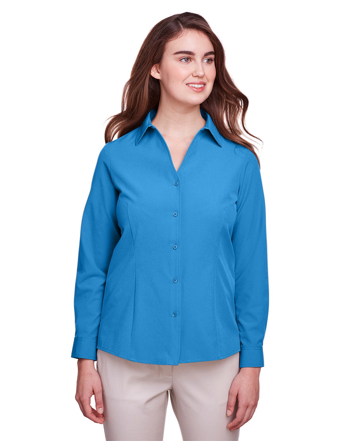 UltraClub UC500W Women's Bradley Performance Woven Shirt
