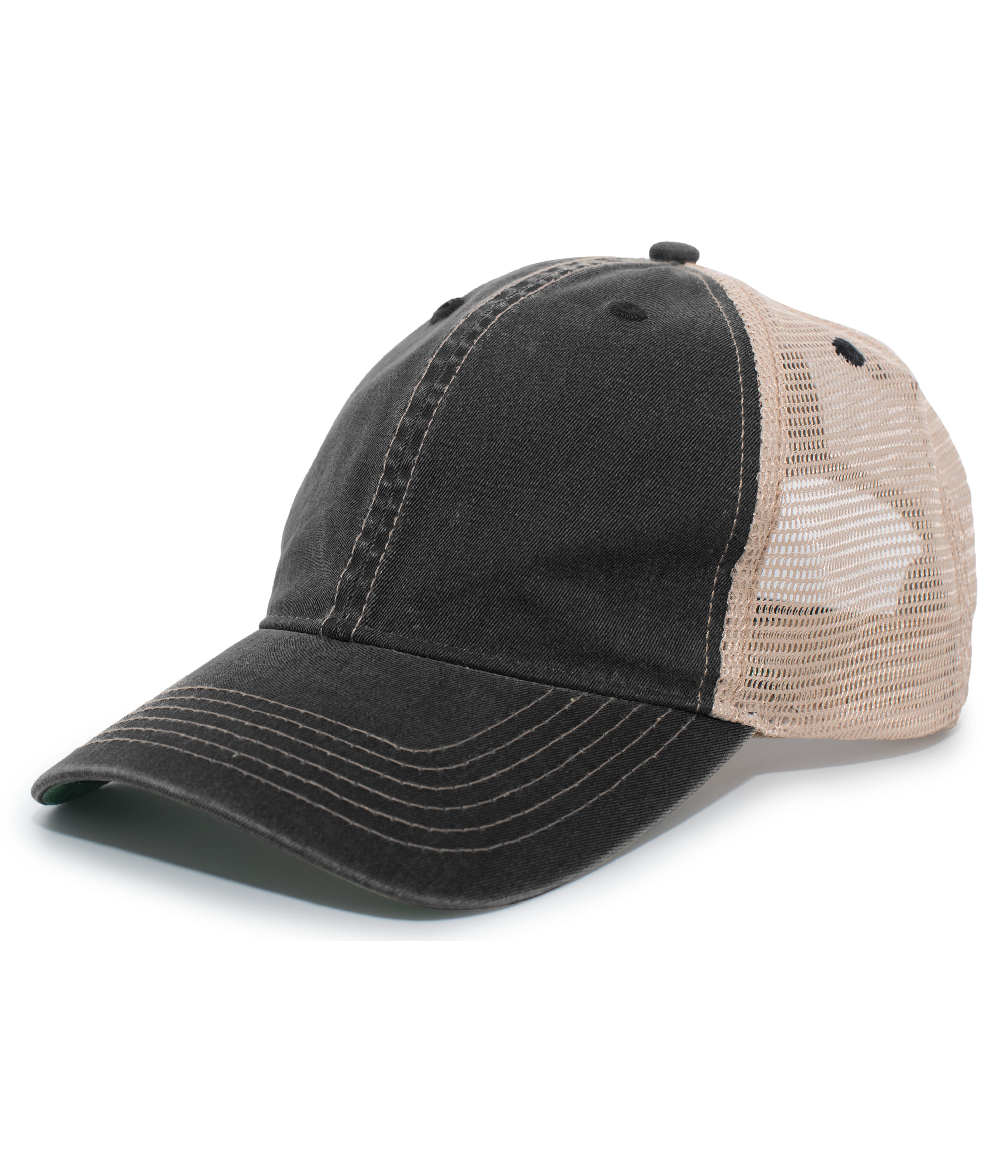 Augusta Sportswear V37 Vintage "Dirty" Trucker Snapback Cap