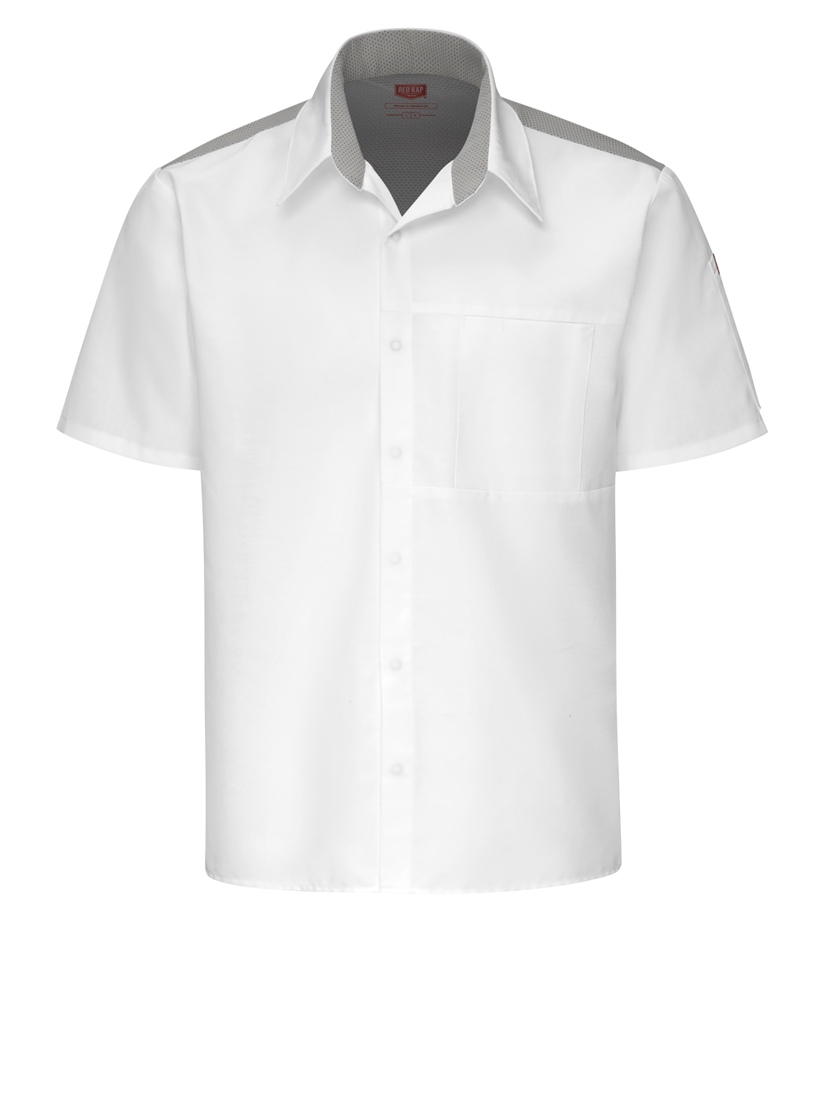 Red Kap 502M Men's Airflow Cook Shirt with OilBlok