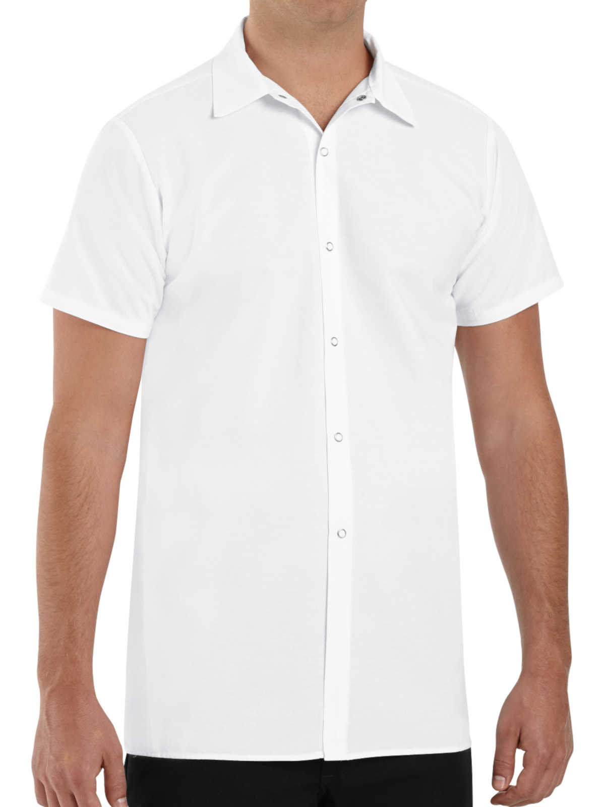 Red Kap 5050 Men's Snap Gripper Cook Shirt
