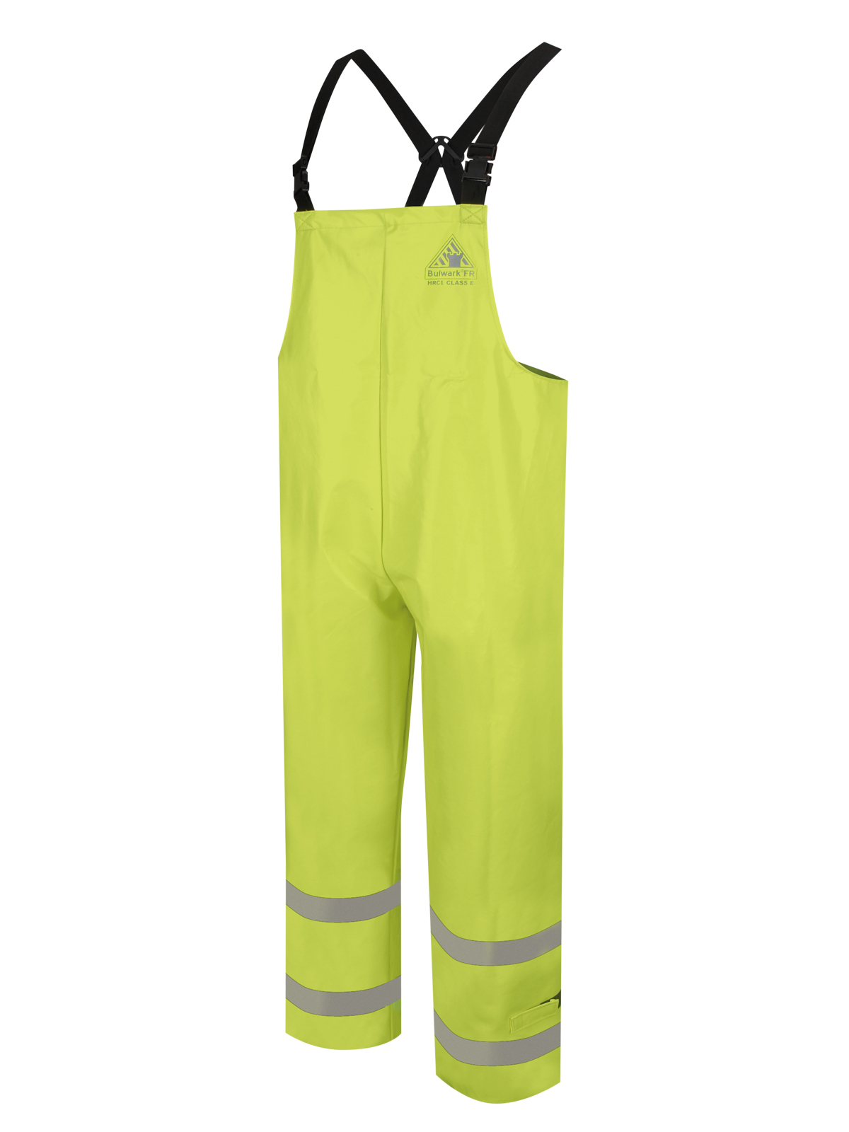Bulwark BXN6 Men's Flame-Resistant Rainwear Bib Overall