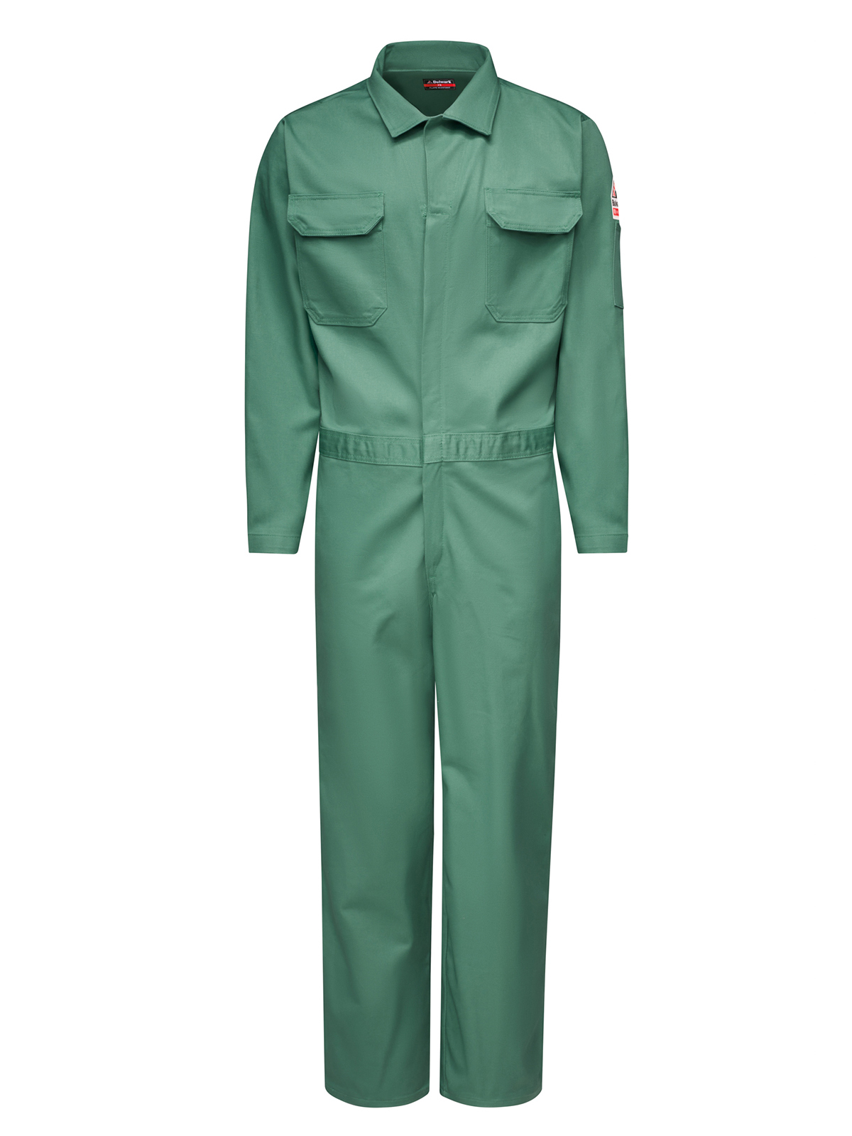 Bulwark CEW2 Men's Midweight Excel Flame-Resistant Gripprt Front Classic Coverall