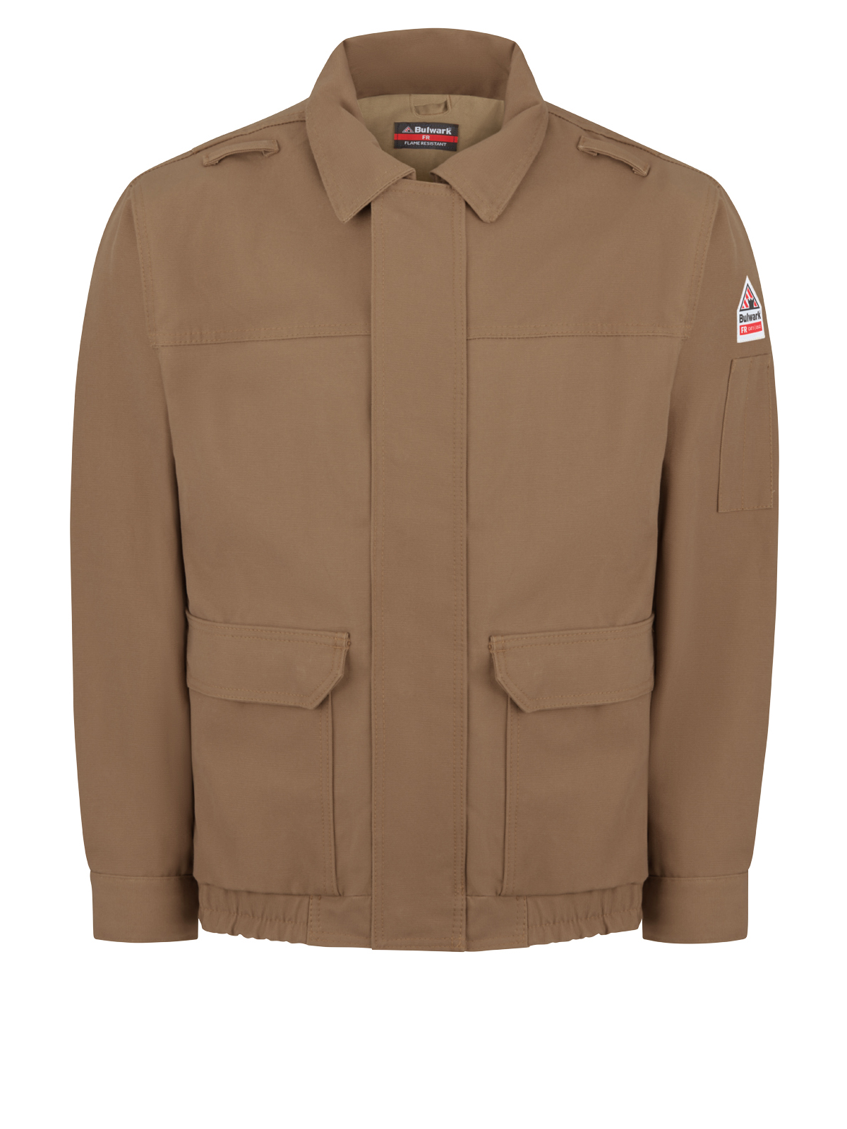 Bulwark JLB6 Men's Water-Repellant Lined Bomber Jacket