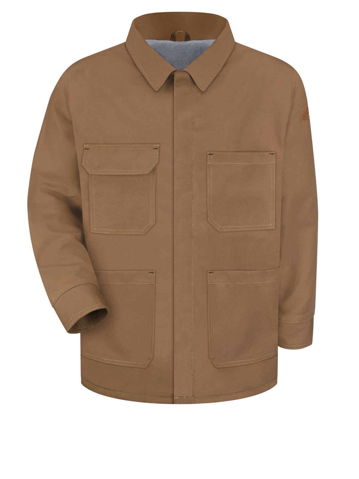 Bulwark JLC6 Unisex Brown Duck Lineman's Coat