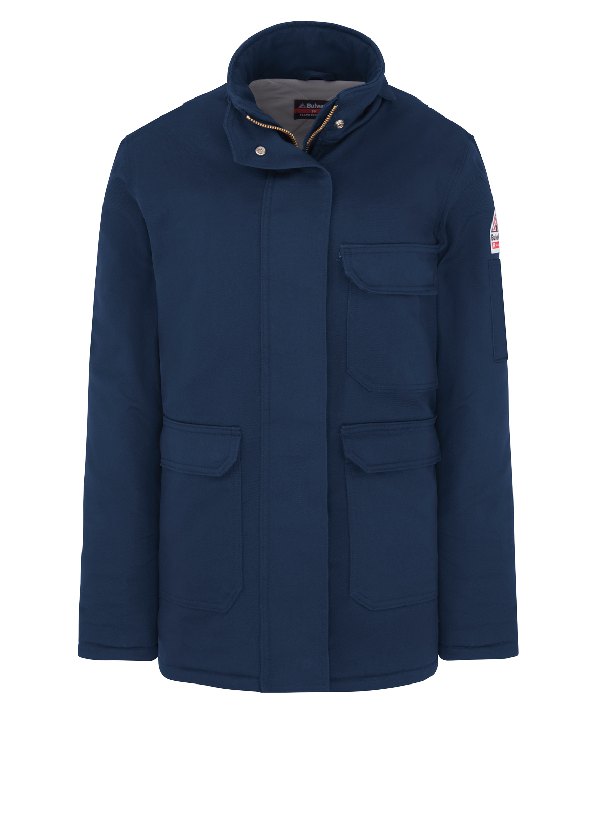 Bulwark JLP7 Women's Ins Parka Comfortouch 7Oz Navy