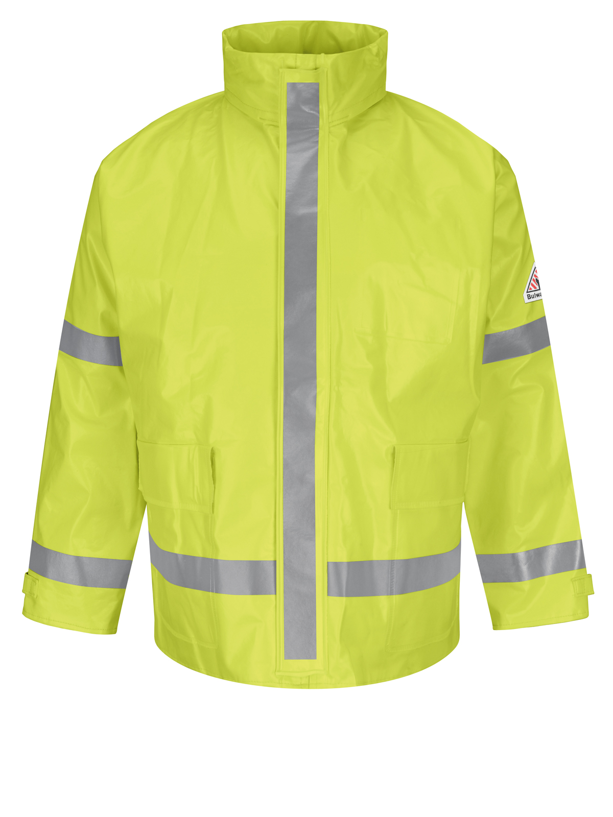 Bulwark JXN6 Men's Flame-Resistant Rainwear Jacket W/ Hood