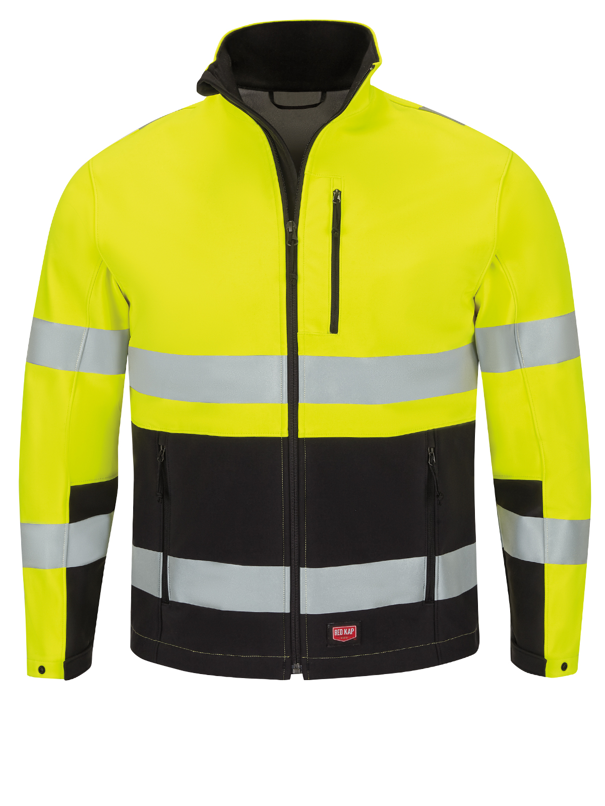 Red Kap JY34 Men's Hi-Visibility Soft Shell Jacket