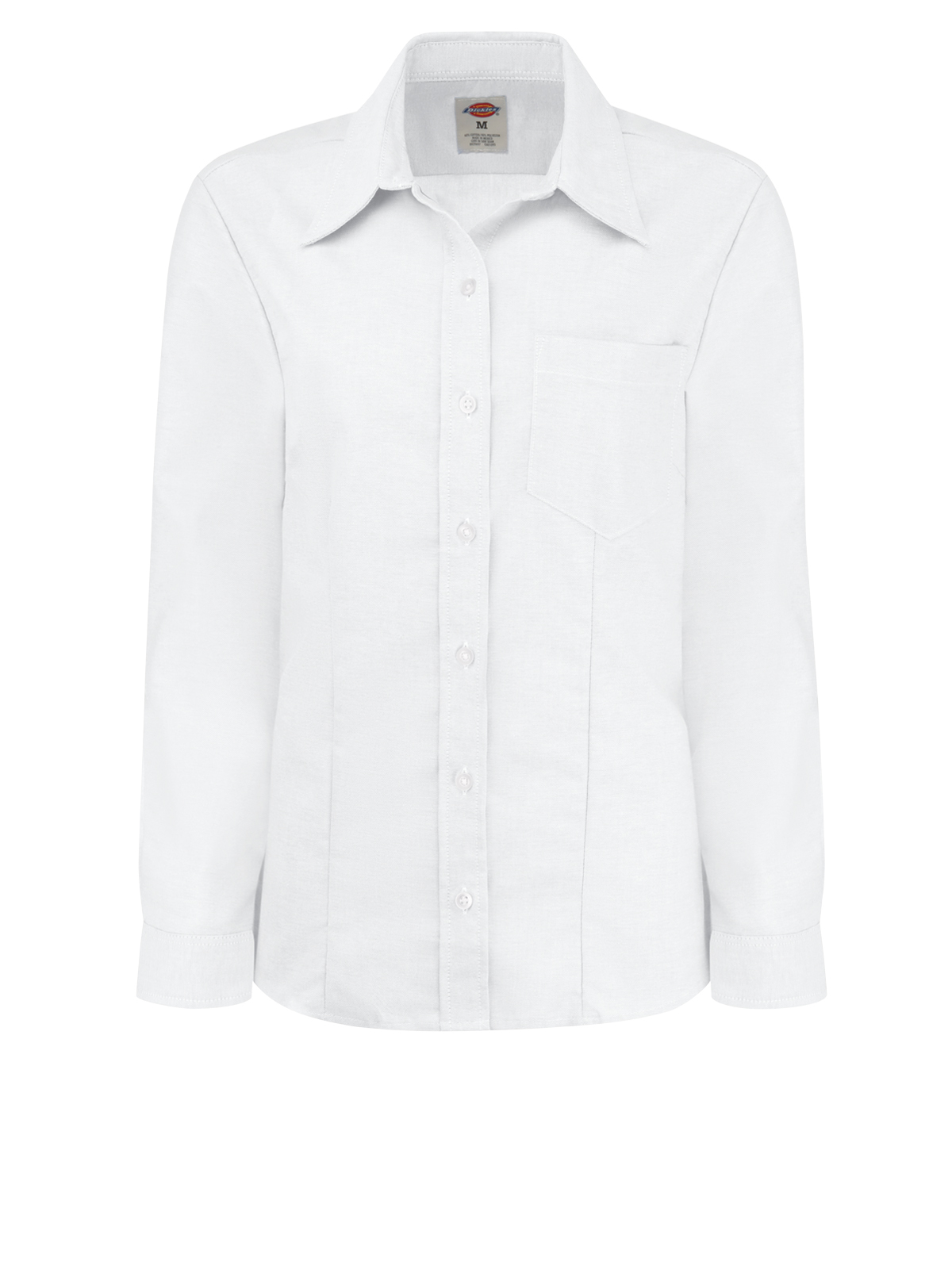 Dickies L254 Women's Long-Sleeve Stretch Oxford Shirt