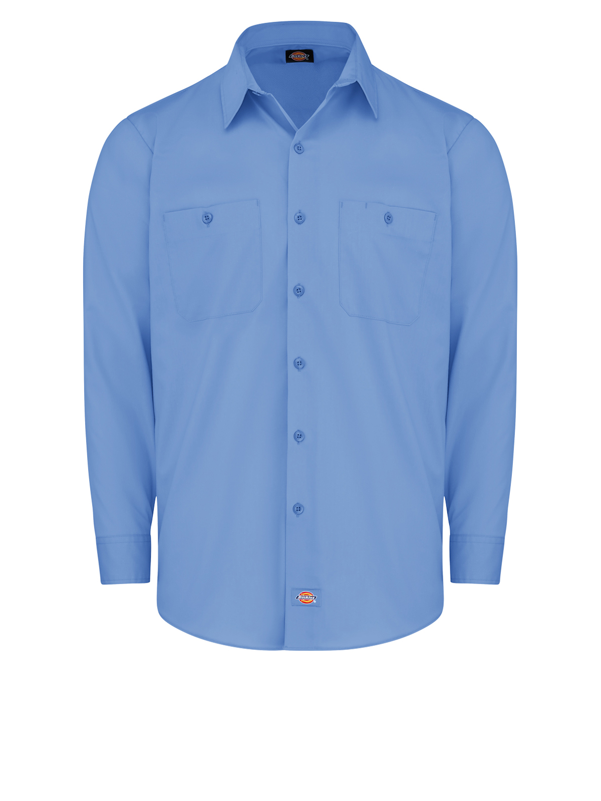 Dickies LL51 Men's Industrial WorkTech Ventilated Long-Sleeve Work Shirt With Cooling Mesh