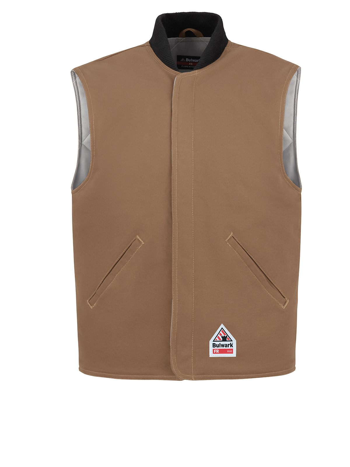 Bulwark LLS8 Unisex Brown Duck Vest Jacket Liner