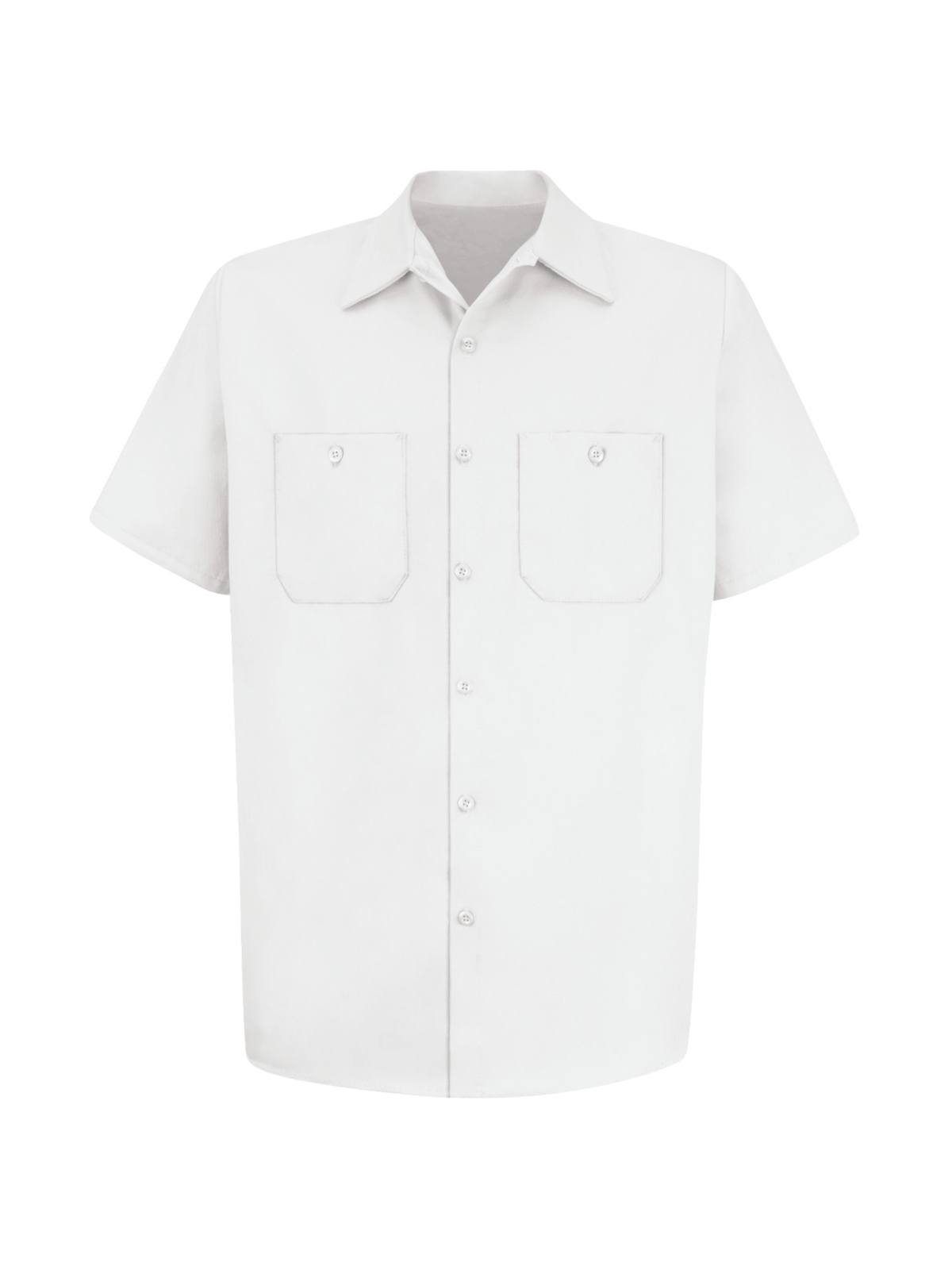 Red Kap SC40 Men's Short Sleeve Wrinkle-Resistant Cotton Work Shirt