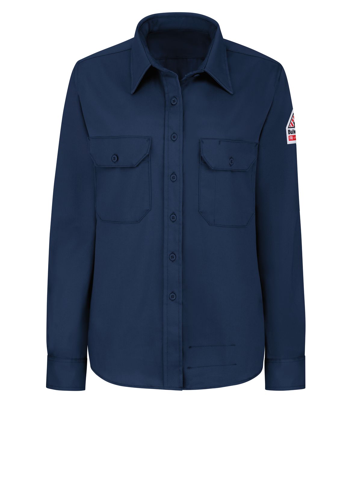 Bulwark SLU3 Women's Long Sleeve Dress Uniform Shirt Khaki