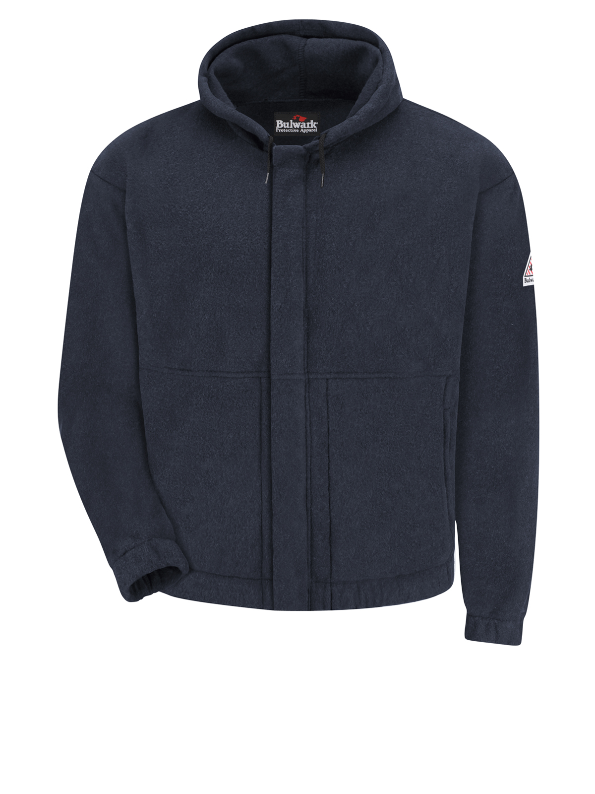 Bulwark SMH6 Men's Fleece Sweat Shirt-Navy