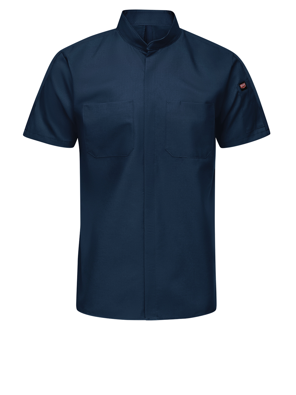 Red Kap SX46 Men's Short Sleeve Two Tone Pro+ Work Shirt with OilBlok and MIMIX