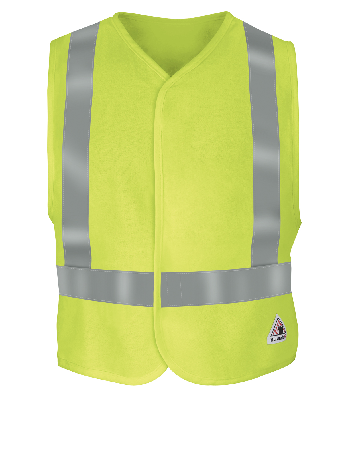 Bulwark VMV4 Men's Flame-Resistant Hi-Visibility Safety Vest
