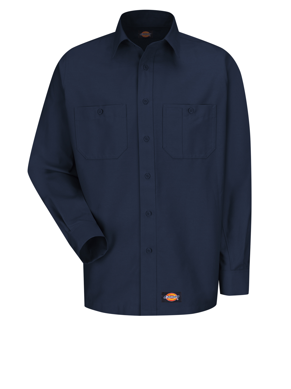 Dickies WS10 Men's Long Sleeve Black Canvas Workshirt