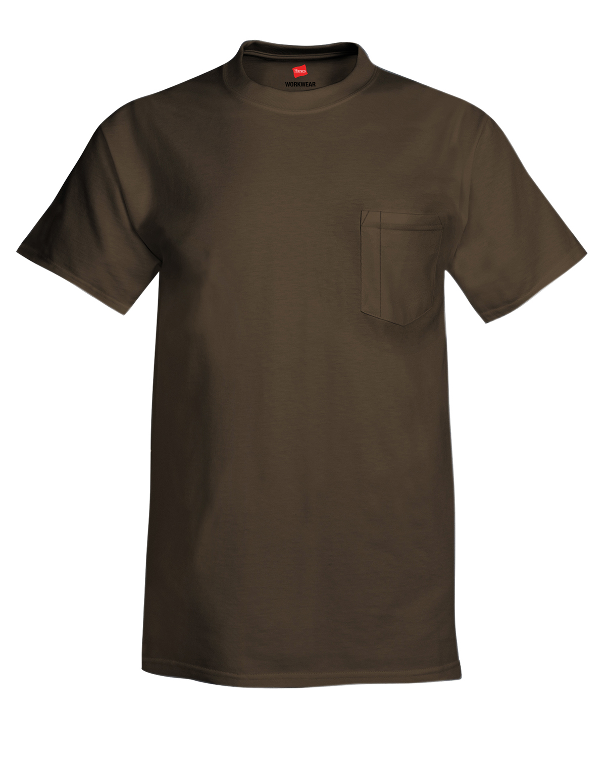 Hanes W110 Adult Workwear Pocket T-Shirt