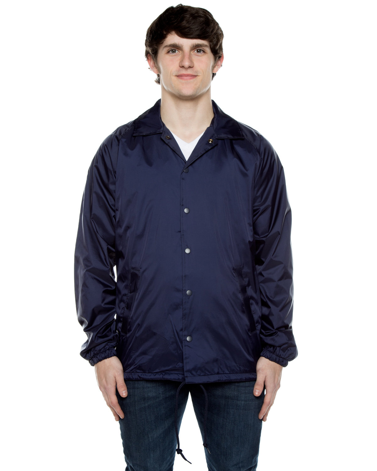 Beimar Drop Ship WB103M Unisex Nylon Modern Fit Coach Jacket