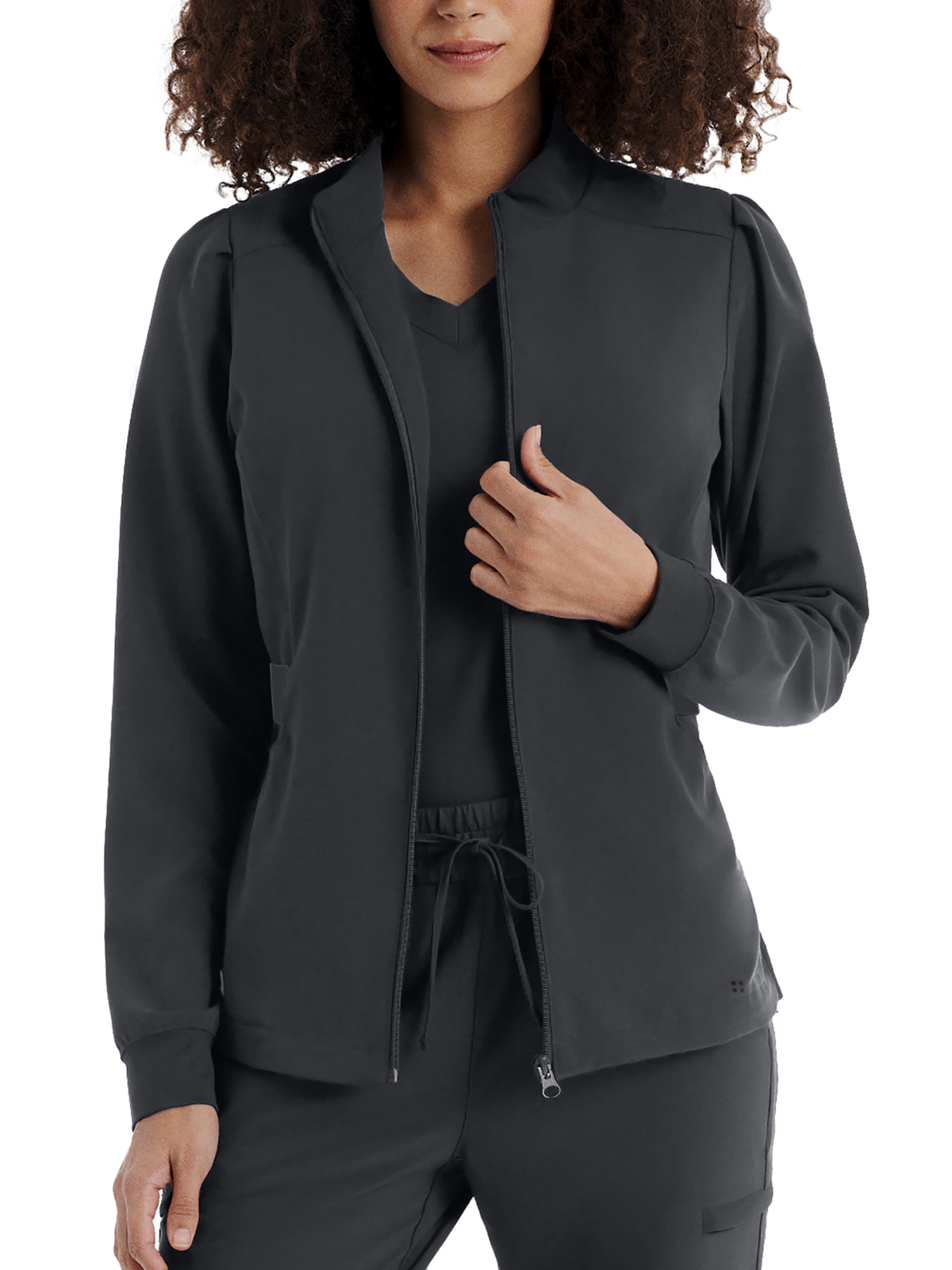 White Cross WJ704 Women's Two-Pocket Mock Neck Zip-Front Jacket