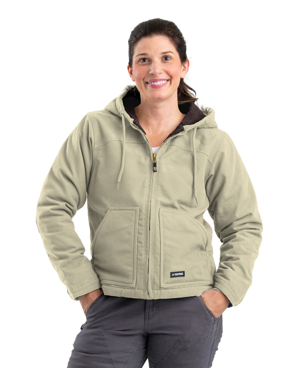 Berne WHJ43 Women's Softstone Hooded Coat