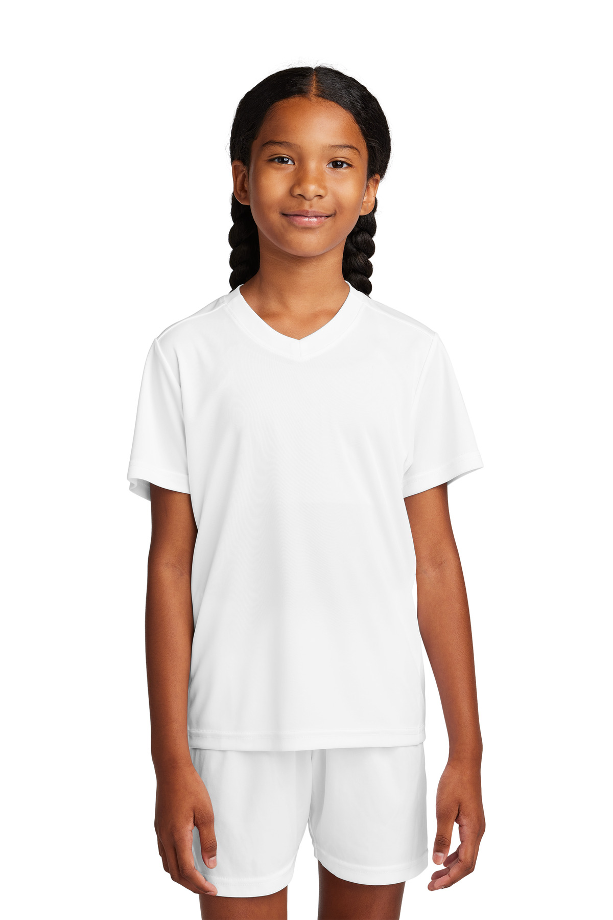 Sport-Tek YST101 Youth Competitor United V-Neck